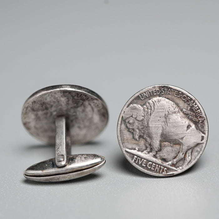 Buffalo Nickel Cufflinks