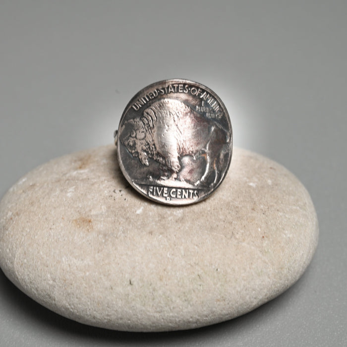 Buffalo Nickel Wrap Ring