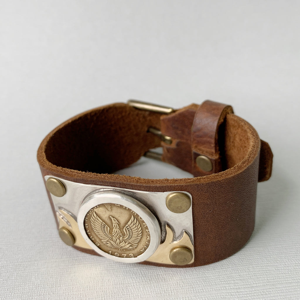 Phoenix Coin Cuff