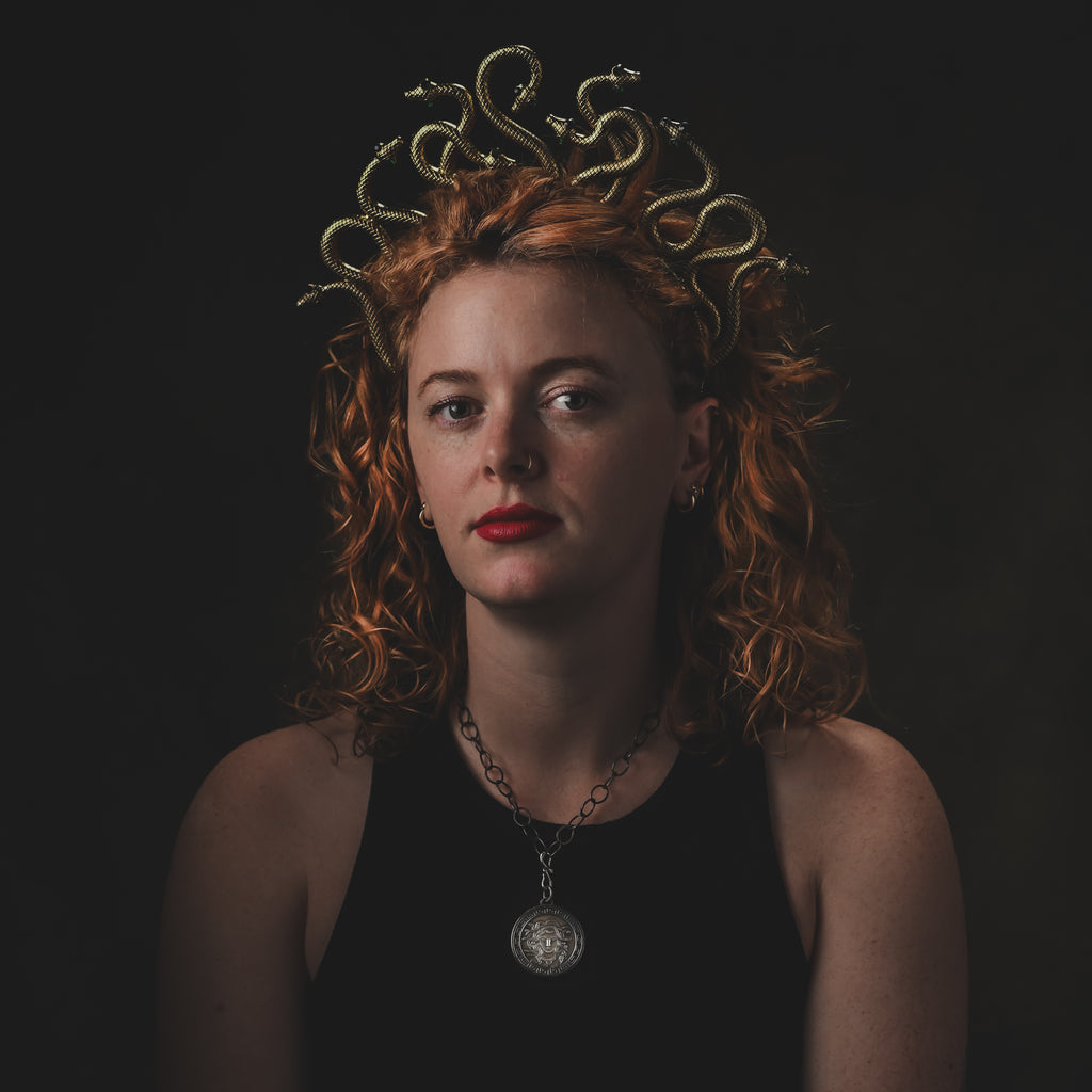 Medusa Medallion Necklace