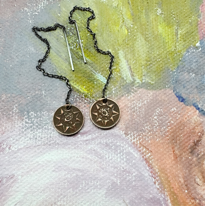 Om Earrings