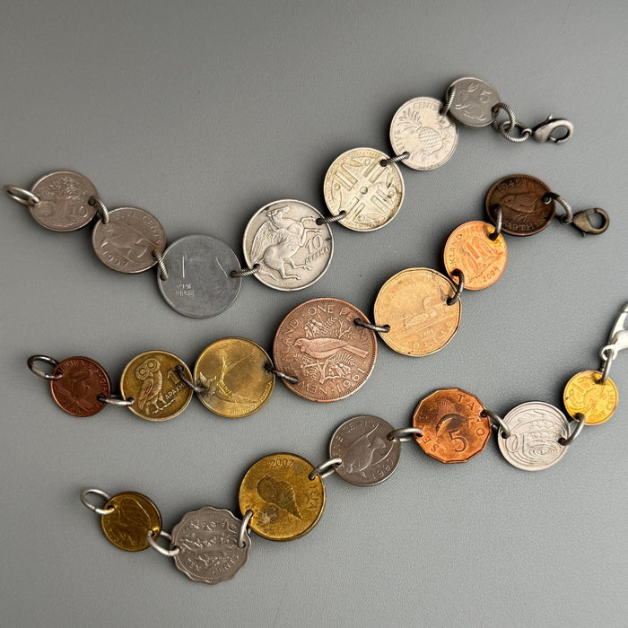 Traveling Coins Bracelet