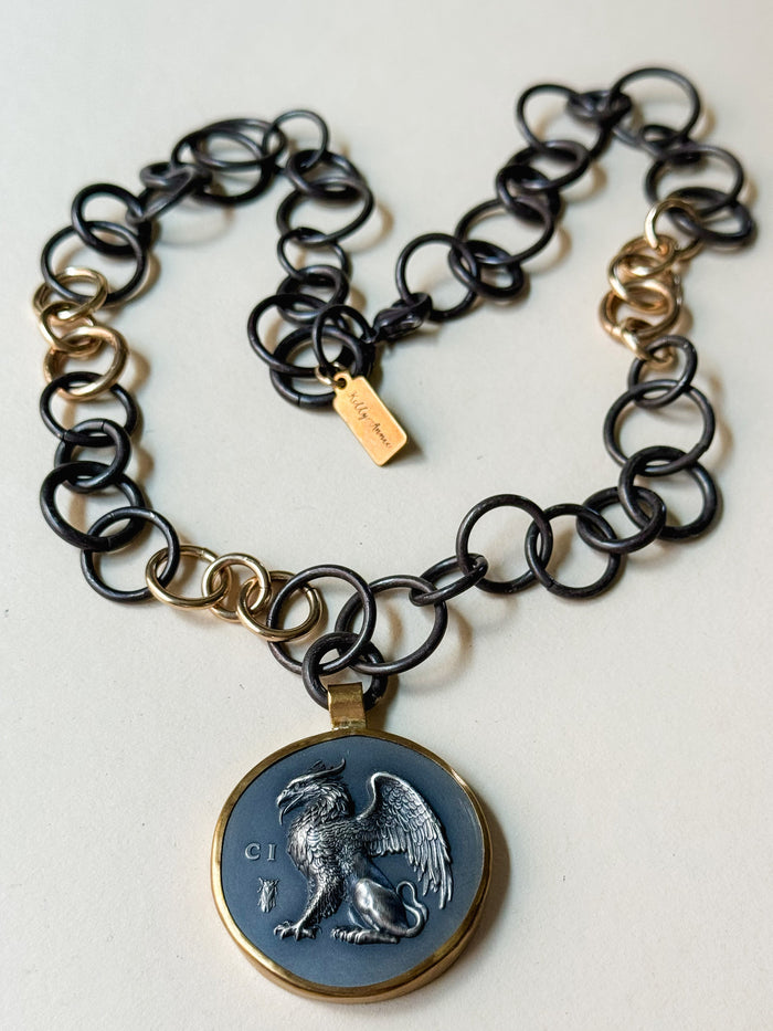■ENGBROX■ kelly coin necklace EBNL20039 kelly coin necklace - ENGBROX | 60% - Asian Fashion Online Store