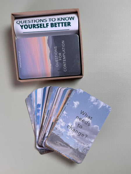 Questions For Contemplation Deck – Kelly Annie Jewelry