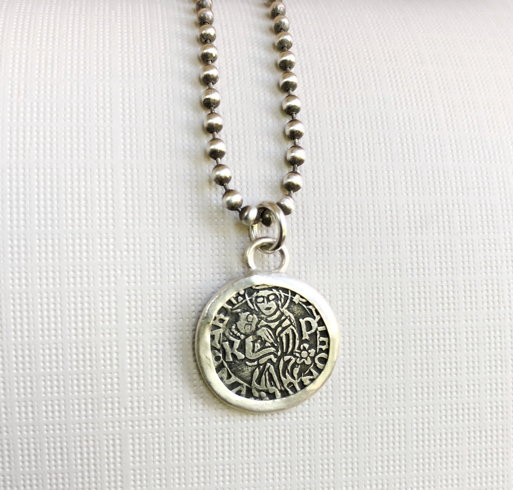 Dracula coin necklace 