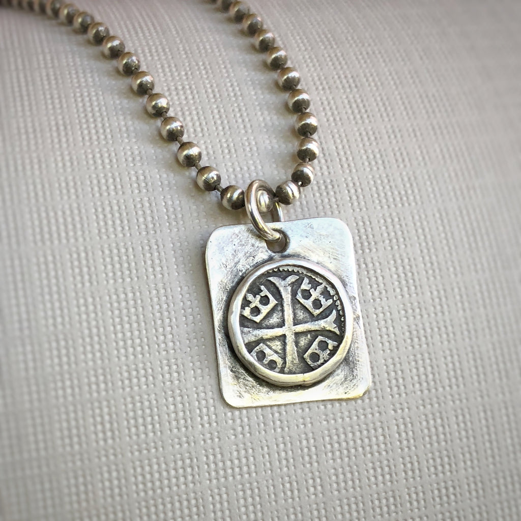 Dracula coin necklace 