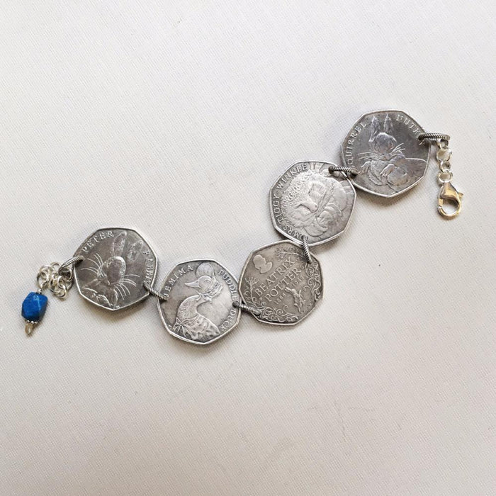 Beatrix Potter Coin Bracelet