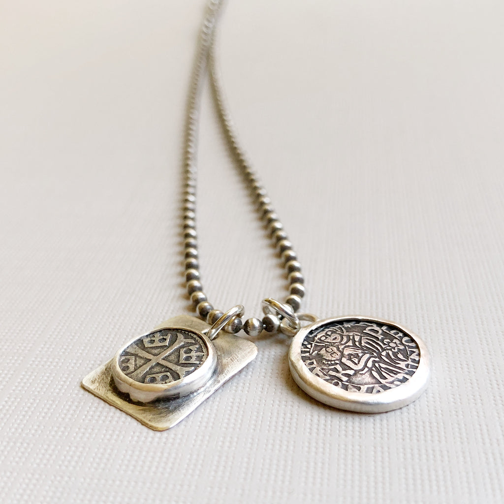 Dracula coin necklace