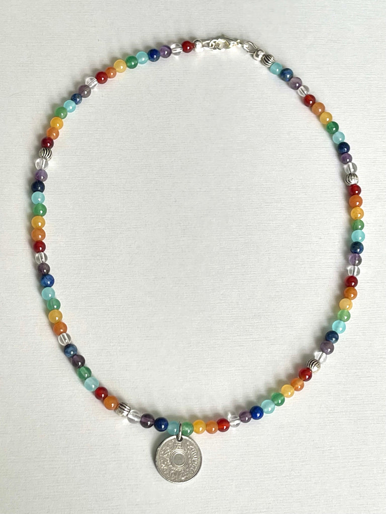 chakra coin necklace 