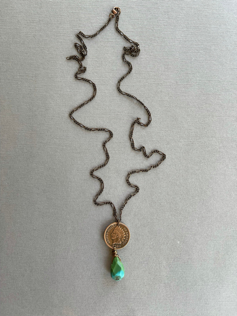 Indian Cent Necklace