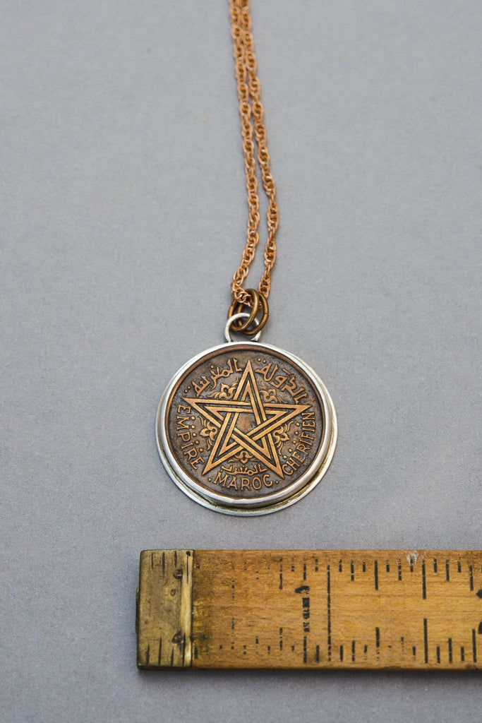 Made Of Stars Necklace in bronze