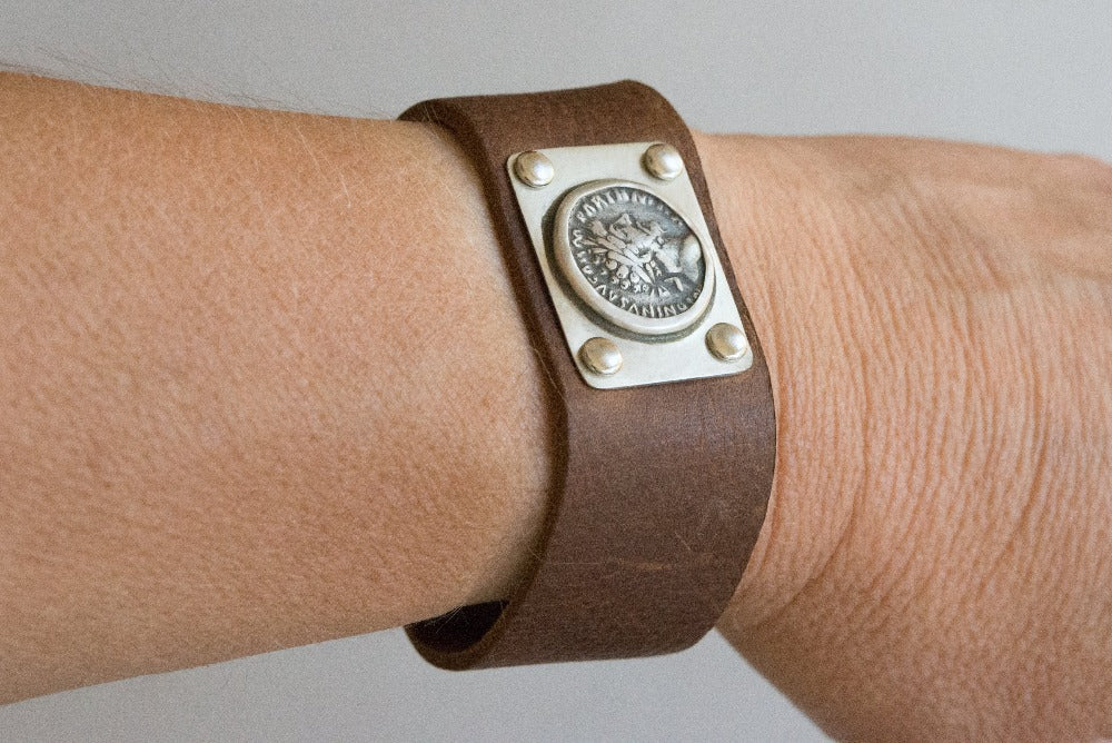 marcus aurelius cuff bracelet
