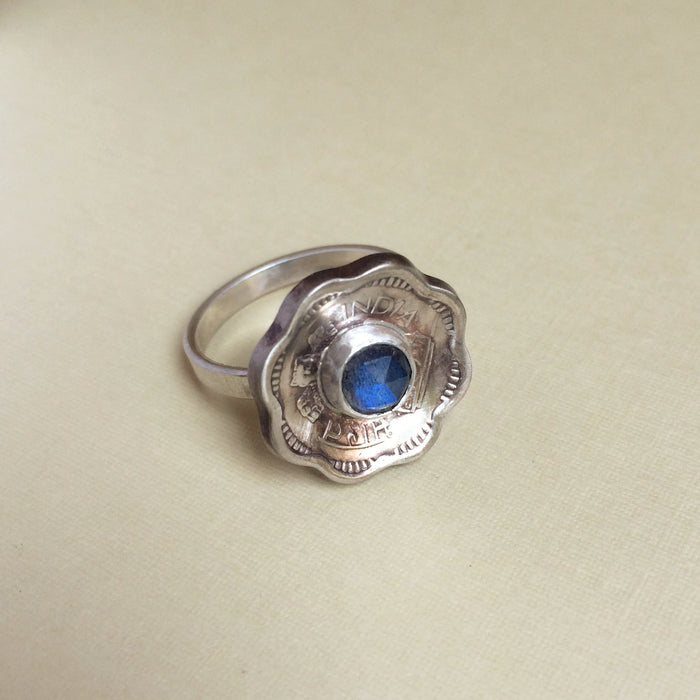 Coin Jewelry - Forget Me Not Ring