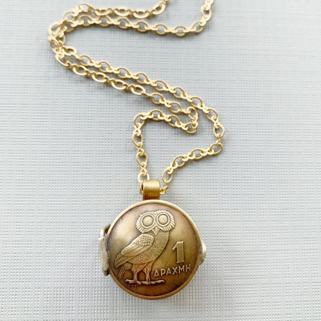 Coin Locket Necklace