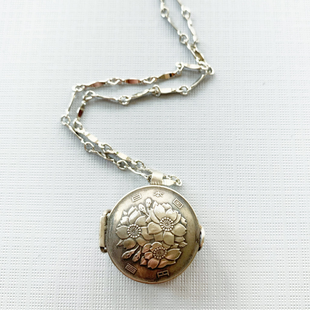 Coin Locket Necklace