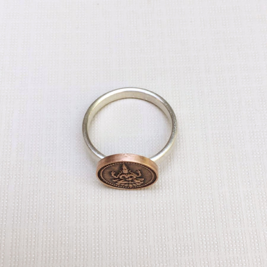 Brihadhambal Coin Protection Ring