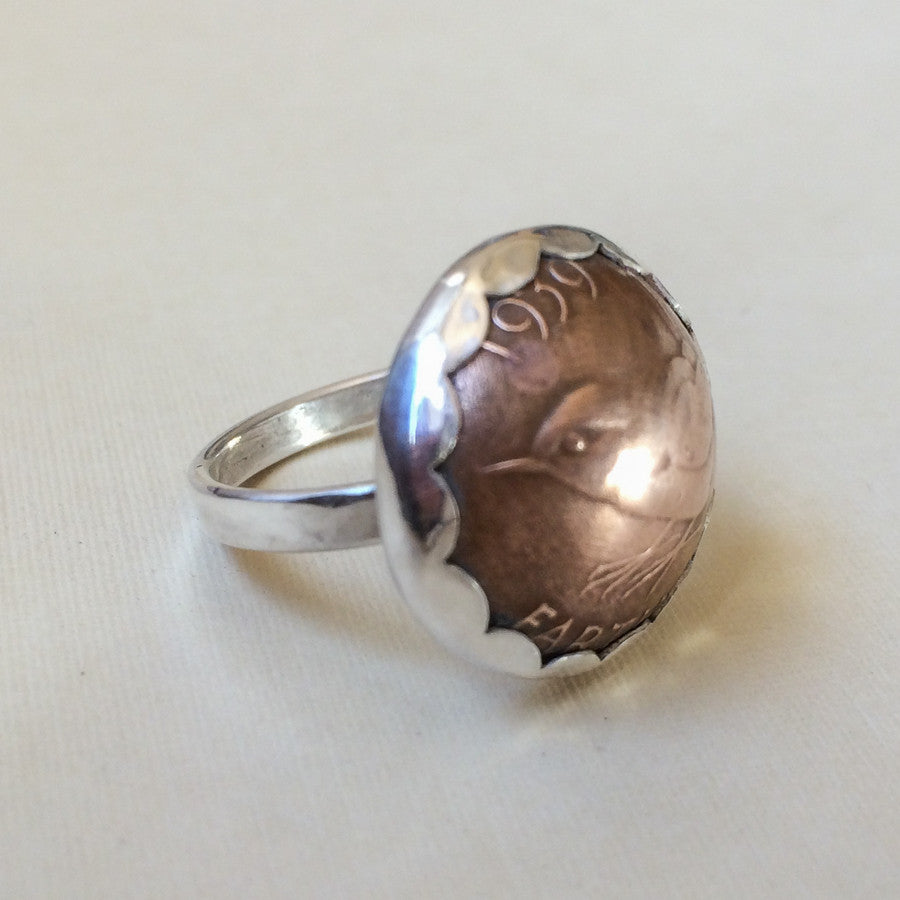 Custom Coin Jewelry - Branch Out Ring
